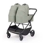 Ickle Bubba Altair Twin Stroller - Laurel Green