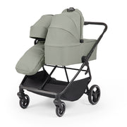 Ickle Bubba Altair Twin Stroller - Laurel Green