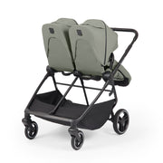 Ickle Bubba Altair Twin Stroller - Laurel Green