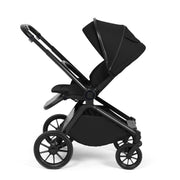 Ickle Bubba Altima 12 Piece Travel System with i-Size Cirrus Car Seat & ISOFIX Base - Black