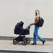 Ickle Bubba Altima 12 Piece Travel System with i-Size Nimbus Car Seat & Spin ISOFIX Base - Black