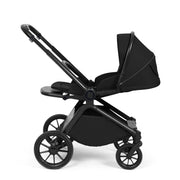 Ickle Bubba Altima 12 Piece Travel System with i-Size Nimbus Car Seat & Spin ISOFIX Base - Black
