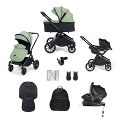 Ickle Bubba Altima All in One Travel System with ISOFIX Base - Green