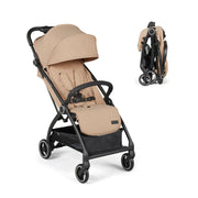 Ickle Bubba Aries Auto Fold Stroller - Biscuit