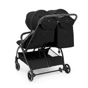 Ickle Bubba Aries Double Auto-fold Stroller - Black