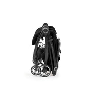 Ickle Bubba Aries Double Auto-fold Stroller - Black