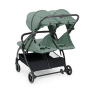 Ickle Bubba Aries Double Auto-fold Stroller - Sage Green