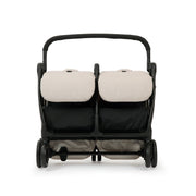 Ickle Bubba Aries Double Auto-fold Stroller - Stone