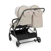 Ickle Bubba Aries Double Max Auto-fold Stroller - Stone