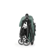Ickle Bubba Aries Double Prime Auto-fold Stroller - Sage Green