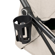 Ickle Bubba Aries Double Prime Auto-fold Stroller - Stone