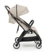 Ickle Bubba Aries Double Prime Auto-fold Stroller - Stone