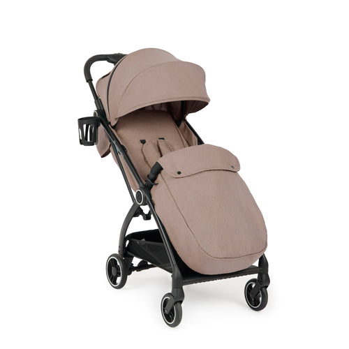 Ickle Bubba Aries Max Auto Fold Stroller - Biscuit