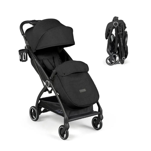 Ickle Bubba Aries Max Auto Fold Stroller - Black
