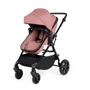 Ickle Bubba Comet 3-In-1 Travel System With Astral Car Seat - Black / Dusty Pink