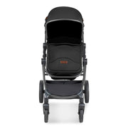 Ickle Bubba Cosmo 9 Piece Travel System with i-Size Nimbus Car Seat & Spin ISOFIX Base - Black