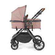 Ickle Bubba Cosmo 9 Piece Travel System with i-Size Nimbus Car Seat & Spin ISOFIX Base - Desert