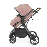 Ickle Bubba Cosmo 9 Piece Travel System with i-Size Nimbus Car Seat & Spin ISOFIX Base - Desert