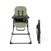 Ickle Bubba Flip Magic Fold Highchair - Sage Green