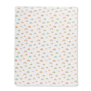 Ickle Bubba Reversible Cotton Blanket - Rainbow Dreams