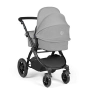 Ickle Bubba Stomp Luxe 12 Piece Travel System with Maxi-Cosi Cabriofix i-Size Car Seat & ISOFIX Base - Pearl Grey