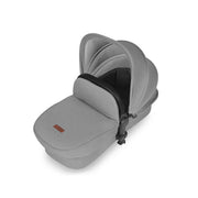 Ickle Bubba Stomp Luxe 12 Piece Travel System with Maxi-Cosi Cabriofix i-Size Car Seat & ISOFIX Base - Pearl Grey