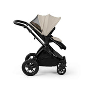 Ickle Bubba Stomp Luxe 12 Piece Travel System with Maxi-Cosi Cabriofix i-Size Car Seat & ISOFIX Base - Stone