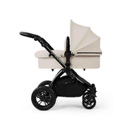 Ickle Bubba Stomp Luxe 12 Piece Travel System with Maxi-Cosi Cabriofix i-Size Car Seat & ISOFIX Base - Stone