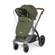 Ickle Bubba Stomp Luxe 12 Piece Travel System with Maxi-Cosi Cabriofix i-Size Car Seat & ISOFIX Base - Woodland