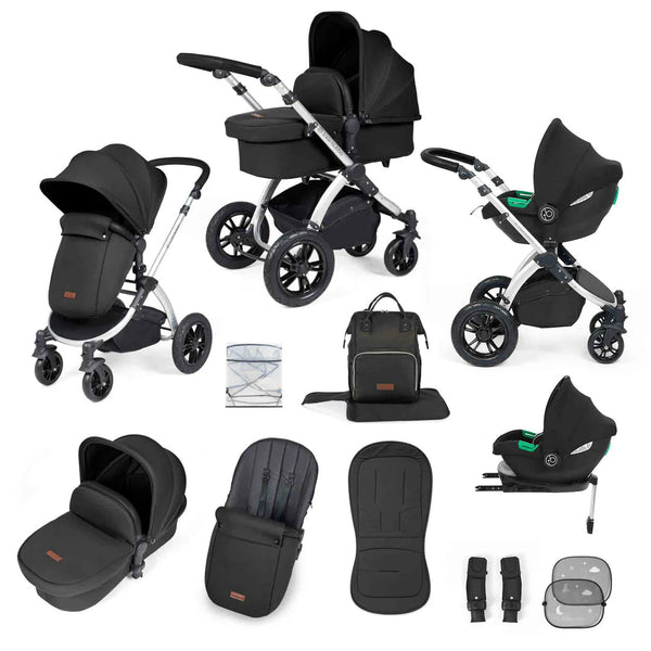 Ickle Bubba Stomp Luxe All in One Travel System Black – Newbie