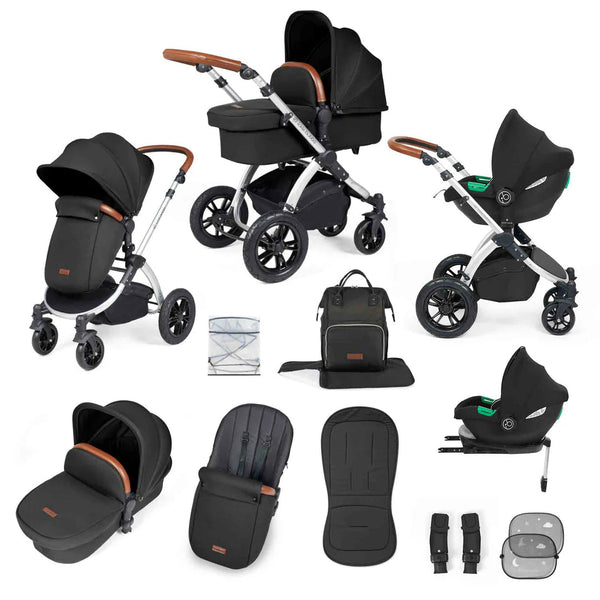 Ickle Bubba Stomp Luxe All in One Travel System Black – Newbie
