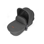 Ickle Bubba Stomp Luxe 12 Piece Travel System with i-Size Nimbus Car Seat & Spin ISOFIX Base - Charcoal Grey