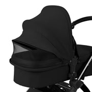 Ickle Bubba Stomp Luxe 9 Piece Pram - Black