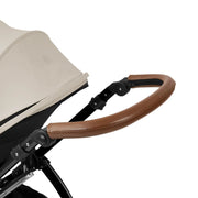 Ickle Bubba Stomp Luxe 12 Piece Travel System with i-Size Cirrus Car Seat & ISOFIX Base - Stone