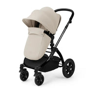 Ickle Bubba Stomp Luxe 12 Piece Travel System with i-Size Cirrus Car Seat & ISOFIX Base - Stone