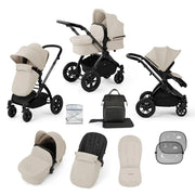 Ickle Bubba Stomp Luxe 9 Piece Pram - Stone