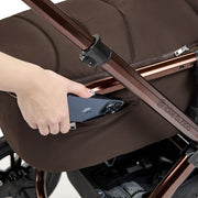 Ickle Bubba Stomp Luxe Elements Edition 12 Piece Pram - Chestnut