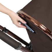 Ickle Bubba Stomp Luxe Elements Edition 12 Piece Pram - Chestnut