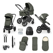 Ickle Bubba Stomp Luxe Elements Edition 12 Piece Pram - Forest