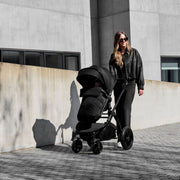 Ickle Bubba Stomp Luxe Elements Edition 12 Piece Pram - Raven