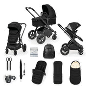 Ickle Bubba Stomp Luxe Elements Edition 12 Piece Pram - Raven