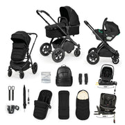 Ickle Bubba Stomp Luxe Elements Edition 16 Piece Travel Bundle with Nimbus - Raven
