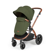 Ickle Bubba Stomp Luxe Travel System & Home 14 Piece Bundle Bronze Chassis - Woodland