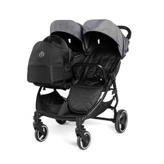 Ickle Bubba Venus Prime Double Stroller - Space Grey