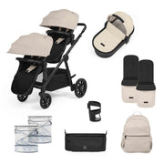 Ickle Bubba Virgo Growing Family 11 Piece Pram - Stone