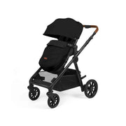 Ickle Bubba Virgo Growing Family 14 Piece Travel System with i-Size Cirrus Car Seat & ISOFIX Base - Black