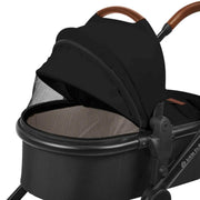 Ickle Bubba Virgo Twin 12 Piece Pram - Black