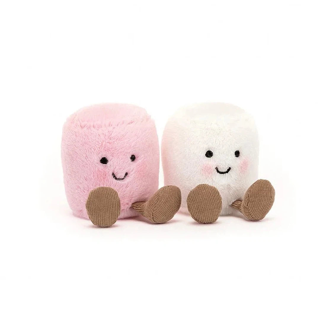 Jellycat Pink and White Marshmallows soft toy