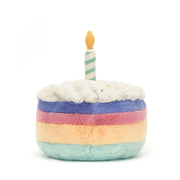Jellycat Amuseables Rainbow Birthday Cake - Medium