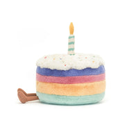 Jellycat Amuseables Rainbow Birthday Cake - Medium